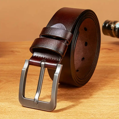 Ceinture en Cuir Véritable Premium pour Homme