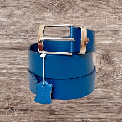 Ceinture en Cuir Véritable – Élégance Artisanale de Fès