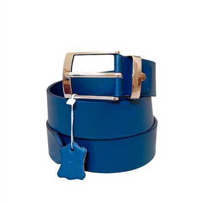 Ceinture en Cuir Véritable – Élégance Artisanale de Fès